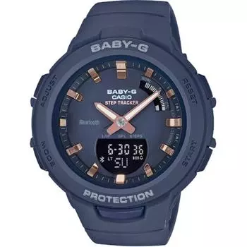 Casio Baby G Bsa B100 2ajf [G Squad Steptracker Bluetooth 2018ss 2h Combi Gray]