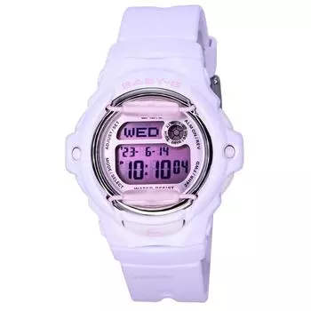 Casio Baby-G цифровые кварцевые часы с ремешком из смолы BG-169U-4B 200M женские часы