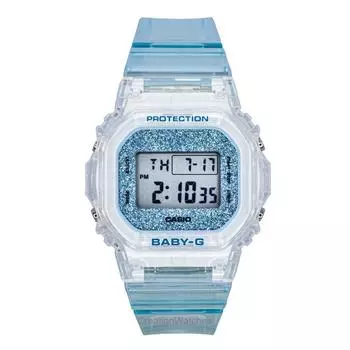 Casio Baby-G Digital Blue Resin Strap Quartz BGD-565GC-2 100M Women s Watch синий