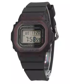 Casio Baby-G Digital Seasonal Collection 2024 Bio-Based Resin Strap Quartz BGD-565RS-8 100M Women s Watch серый