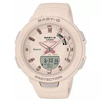 CASIO BABY-G G-SQUAD BSA-B100-4A1JF Бежевые Женские Часы 2018 НОВИНКА из Японии