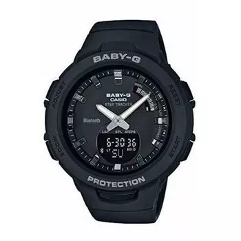 CASIO BABY-G G-SQUAD BSA-B100-1AJF Черные Женские Часы 2018 Новые в Коробке