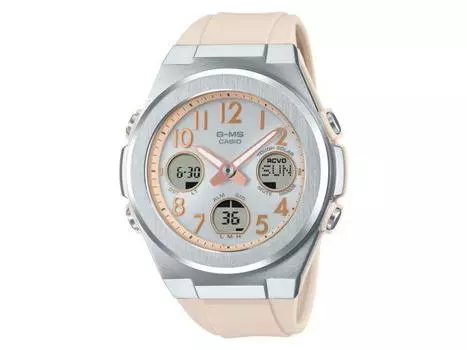 CASIO Baby-G MSG-W610FE-4AJF G-MS Radio Solar женские розовые наручные часы из смолы НОВЫЕ
