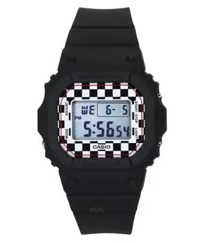 Casio Baby-G Skater Fashion Цифровые черные кварцевые часы с ремешком из смолы BGD-565GS-1 100M Женские часы