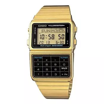 [Casio] БАНК ДАННЫХ Банк данных Цифровые часы DBC 611G 1 например Золото x Черный Overseas Модель