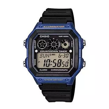 Casio Basic Digital Men s Watch AE-1300WH-2A Black [Parallel Import]