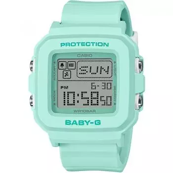 CASIO BGD 10 3JF [Цифровые часы BABY G Baby G с квадратным циферблатом]