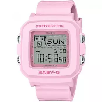 CASIO BGD 10 4JF [Цифровые часы BABY G Baby G с квадратным циферблатом]