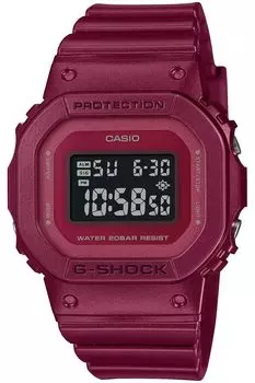 Casio Black G-Shock Women s Watch, Mid-Size Model, & Red, GMD-S5600RB-4JF