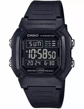 Casio Black Watch W-800H-1BVES Men s