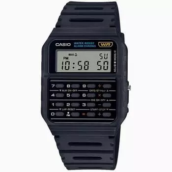 Casio CA-53W-1Z электронные наручные часы с будильником для мужчин и женщин, спортивные, модные, студенческие, калькулятор