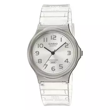 [Casio] CASIO Analog Watch Chipkashi Cheap Casio MQ-24S-7B Urethane Belt Unisex Clear Overseas Model