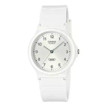 [Casio] CASIO Analog Watch Chipkashi Cheap Casio MQ-24B-7B Biomass Plastic Band Unisex White Overseas Model [Parallel Import]