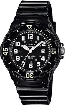 [Casio] CASIO Analog Watch LRW-200H-1BV Women s Kids Cheap Casio Gloss Black Overseas Model [Parallel Import]