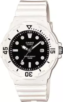 [Casio] CASIO Analog Watch LRW-200H-1EV Women s Kids Cheap Casio Gloss White x Black Overseas Model [Parallel Import]