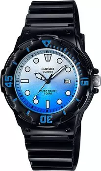 [Casio] CASIO Analog Watch LRW-200H-2EV Women s Kids Cheap Casio Gloss Black x Blue Metallic Overseas Model [Parallel Import]