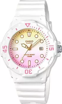[Casio] CASIO Analog Watch LRW-200H-4E2V Women s Kids Cheap Casio Gloss White x Pastel Pink Gradation Overseas Model [Parallel Import]