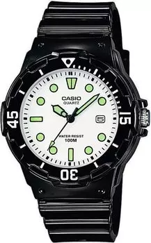 [Casio] CASIO Analog Watch LRW-200H-7E1V Women s Kids Cheap Casio Gloss Black x White Overseas Model [Parallel Import]