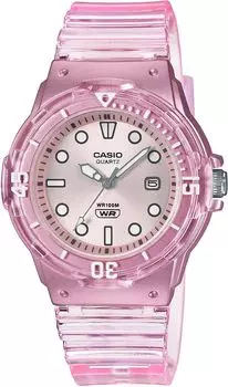 [Casio] CASIO Analog Watch LRW-200HS-4EV Women s Kids Cheap Casio Clear Pink Overseas Model [Parallel Import]
