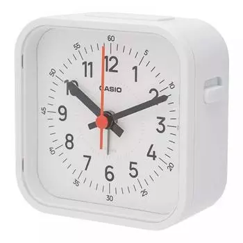 Casio Casio Будильник Белый Аналоговый Маленький Мини Светильник С Подсветкой Snooze Tq 169 7 Jf