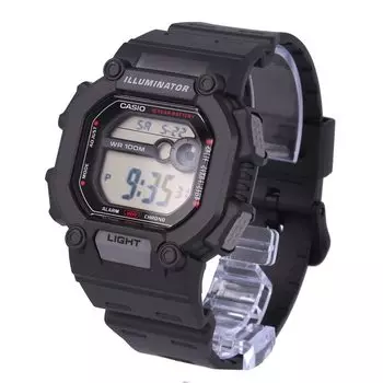 CASIO Casio Casio Standard Cheap Casio Chipkashi Watch Clock Waterproof Men s Digital Rubber Black W-737H-1A [Parallel Import]