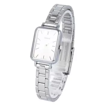 CASIO Casio Casio Standard Cheap Casio Chipkashi Watch Ladies Brass Metal Silver Pink LTP-V009D-4E