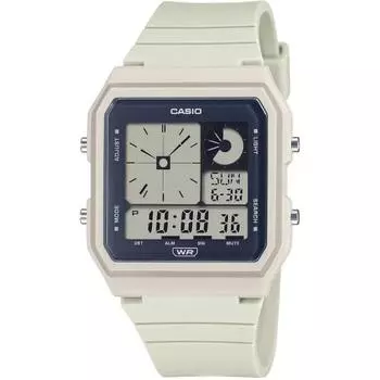CASIO Casio Casio Стандартные дешевые часы Casio Chipkashi унисекс мужские женские смола слоновая кость серый LF-20W-8A