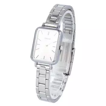 CASIO Casio Casio Стандартные дешевые часы Casio Chipkashi женские латунные металлические серебристо-розовые LTP-V009D-4E [Параллельный импорт]
