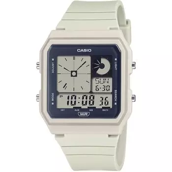 CASIO Casio Casio Стандартные дешевые часы Casio Chipkashi унисекс из смолы цвета слоновой кости мужские и женские LF-20W-8A [Товар]