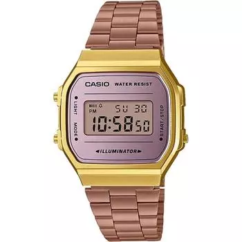 [CaSio] CaSio Цифровые часы Стандарт A168wecm 5 Мужские Женские S Розовое Золото X Золото OverSeaS Модель [Параллельный Импортный Продукт]