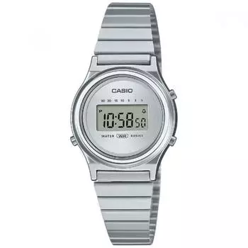 Casio Casio Classic Small Round Case Silver La700we 7ajf