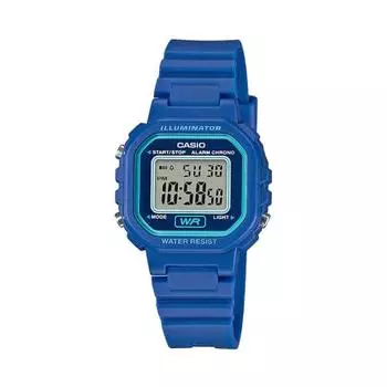 Casio CASIO Digital Watch Chipkashi Cheap Casio LA-20WH-2A Ladies Girls Kids Blue Overseas Model