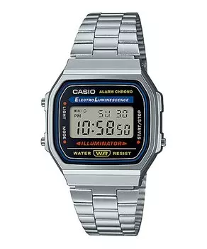 [Casio] CASIO Digital Watch Standard A168WA-1W Men s Women s Kids Silver Overseas Model [Parallel Import]