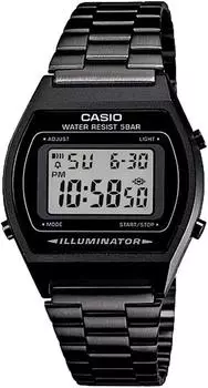[Casio] CASIO Digital Watch Vintage Series B640WB-1A Unisex Black Overseas Model [Goods]