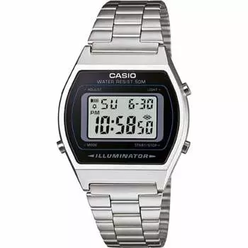 Casio CASIO Digital Watch Vintage Series B640WD-1AV Unisex Silver Overseas Model
