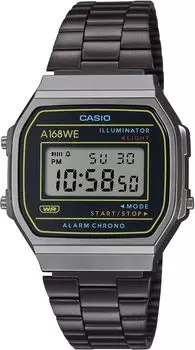 [Casio] CASIO Digital Watch Vintage Series Heritage Colors A168WEHB-1A Men s Women s Kids Black Overseas Model [Parallel Import]