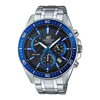 [Casio] CASIO EDIFICE Men s Watch Retrograde Chronograph EFR-552D-1A2V Blue