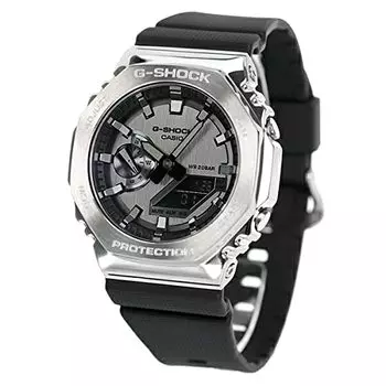 [Casio] CASIO G-SHOCK Аналоговые цифровые мужские часы серии 2100 с мировым временем, кварцевые, GM-2100-1ADR [Параллельный импорт]