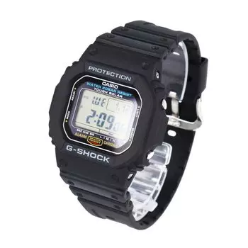 CASIO Casio G-SHOCK G-Shock 5600 SERIES G-5600E-1 Продолжение продукта Часы мужские Tough Solar Black G-5600UE-1 [Товар]