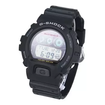 CASIO Casio G-SHOCK G-Shock 6900 SERIES Часы мужские радио солнечные Tough Solar Digital черные GW-6900-1JF [Товар]