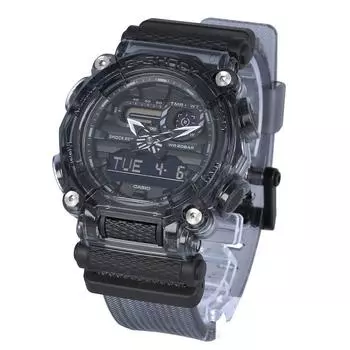 CASIO Casio G-SHOCK G-Shock часы мужские водонепроницаемые Ana-Digi прозрачный скелетон черный GA-900SKE-8A