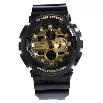 CASIO Casio G-SHOCK G-Shock часы мужские аналоговые цифровые Ana-Digi спортивные черные GA-140GB-1A1 [Товар]