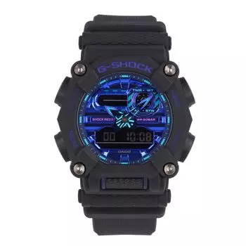 CASIO Casio G-SHOCK G-Shock VIRTUAL BLUE Series Watch Мужские водонепроницаемые кварцевые Ana-Digi черные GA-900VB-1A [Товар]