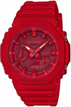 CASIO Casio G-SHOCK G-Shock Watch Men s Ana-Digi Casio Oak Outdoor Sports Red GA-2100-4A [Parallel Import]