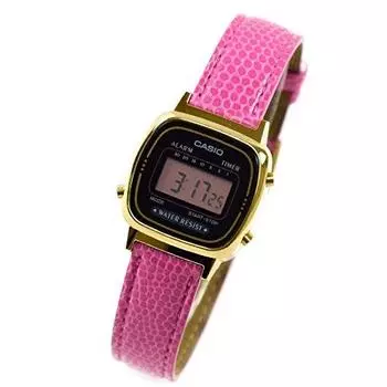 CASIO Casio Ladies Watch Digital Casual Chipkashi Cheap Casio LA670WEGL-4AEF Pink