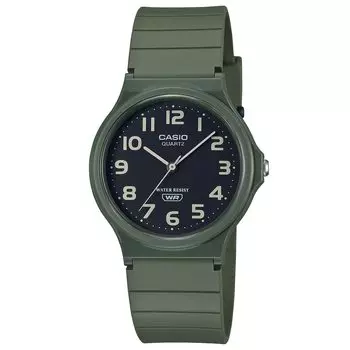 CASIO Casio MQ-24UC женские стандартные аналоговые часы женские рабочие часы тонкие легкие часы цвета земли тонкие легкие часы деловые часы (оливковый)