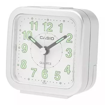 Casio Casio Настольные часы кварцевые часы серебристый металлик Tq 141 8jf