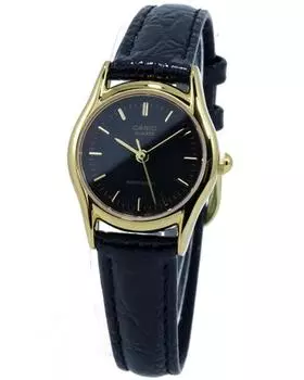 Casio CASIO quartz ladies watch black LTP-1094Q-1A [item]