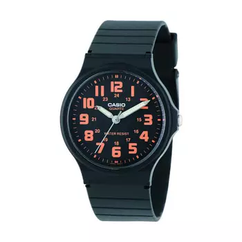 Casio Casio Quartz Men s Watch MQ-71-4B Black/Orange