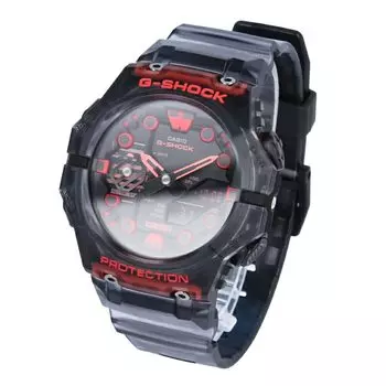CASIO Casio SERIES Часы Bluetooth Carbon Resin Black Red Skeleton G-SHOCK GA-B001 Мужские GA-B001G-1A [Товар]